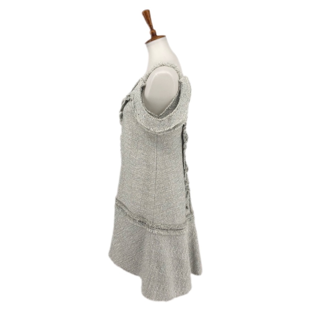 Proenza Schouler Tweed Off The Shoulder Dress - Picture 6 of 10
